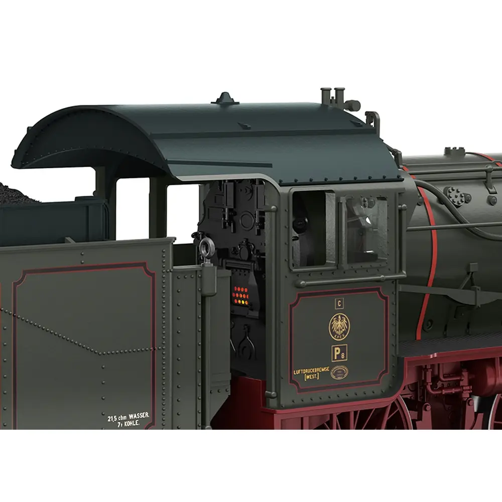 Locomotive à vapeur type P8 - Märklin 39381 - HO 1/87 - KPEV - EP I - 3R - DCC Son - 3
