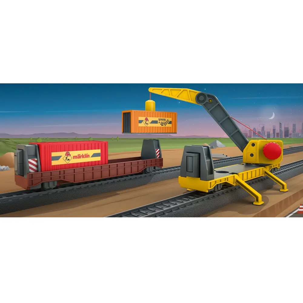 Wagon porte-conteneurs - Märklin my world 44122 - HO 1/87 - 2