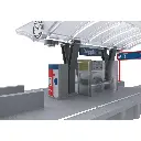 Quai de Gare avec fonctions lumineuses - Märklin my world 72213 - HO 1/87 - 250x110x100mm - 2