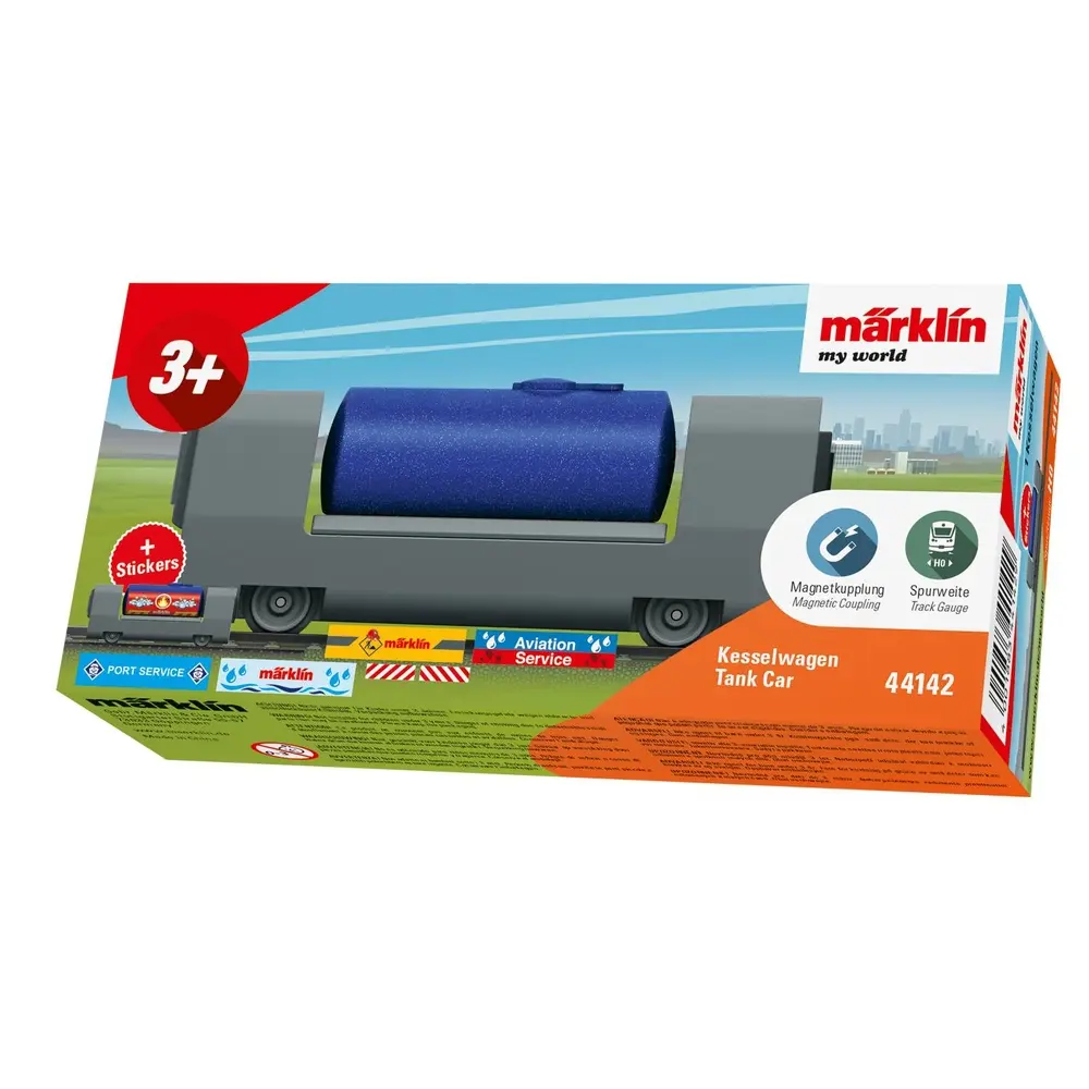 Wagon citerne avec autocollants - Märklin my world 44142 - HO 1/87 - 2