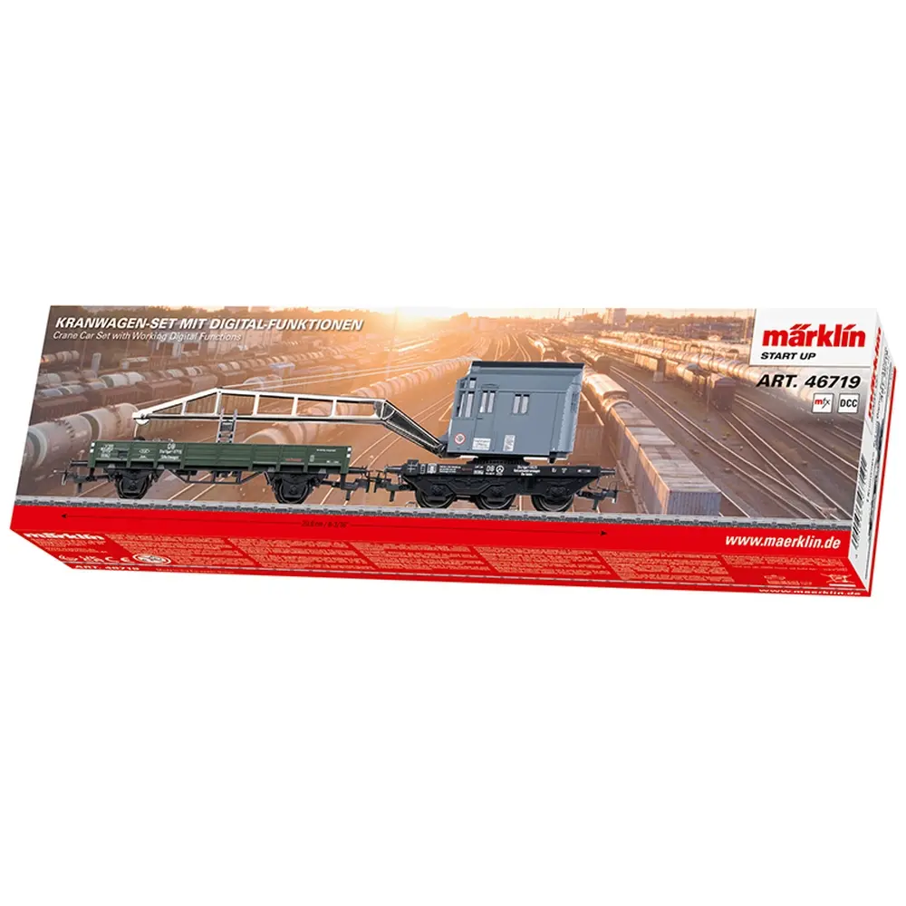 Coffret wagon-grue avec fonctions - Märklin Start Up 46719 - HO 1/87 - EP III - 3