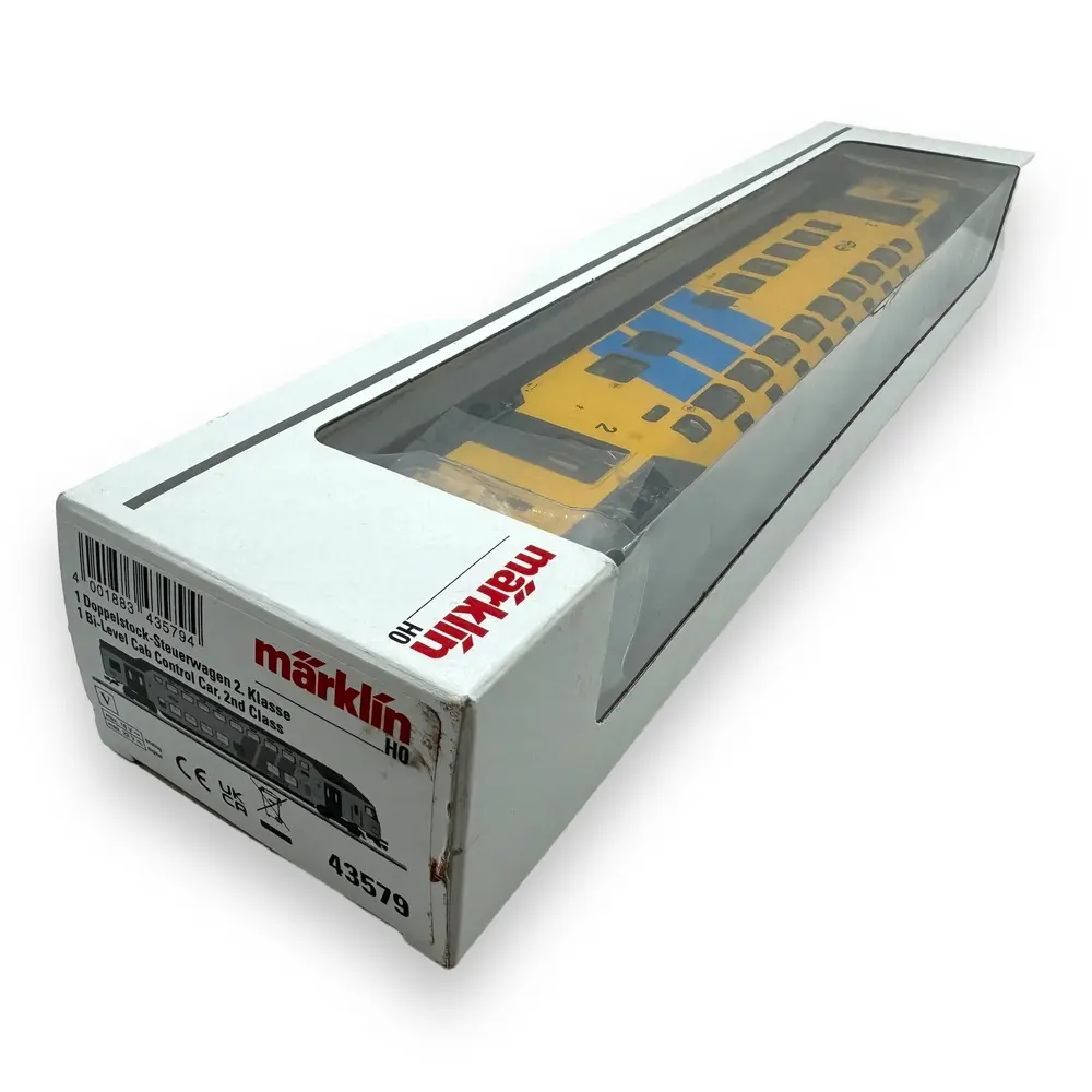 Voiture-pilote à deux niveaux DDM2/3-Bvk - Märklin 43579 - HO 1/87 - NS - Ep V - 3R - 4