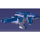 Boîte de 50 têtes d'attelages norme 362 MÄRKLIN 72000 - HO : 1/87 - 3