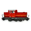 Locotracteur diesel Henschel DHG 700 rouge DCC MARKLIN START UP 36700 - HO 1/87 - 3