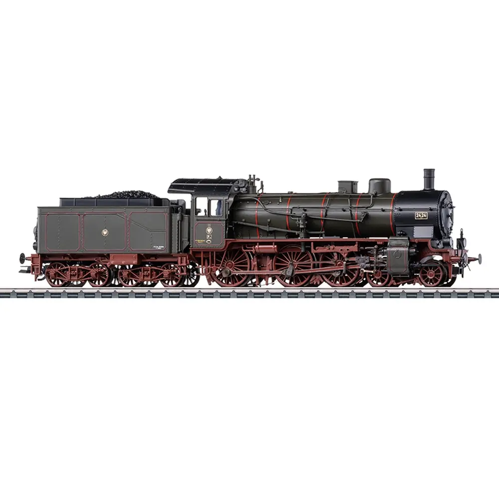 Locomotive à vapeur type P8 - Märklin 39381 - HO 1/87 - KPEV - EP I - 3R - DCC Son - 2