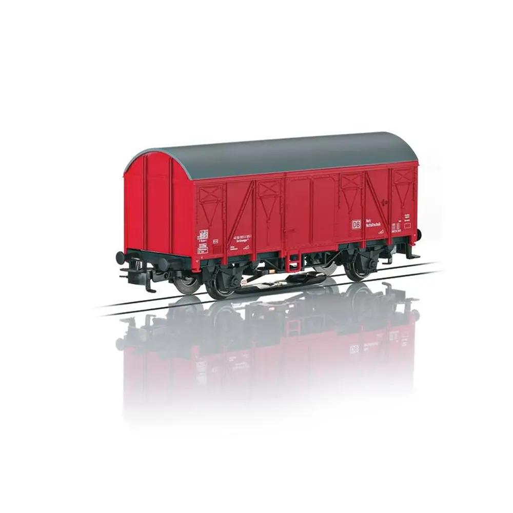 Coffret Pompiers Wagon-Grue de Secours et Voiture - MARKLIN START UP 44752 - HO : 1/87 - 3