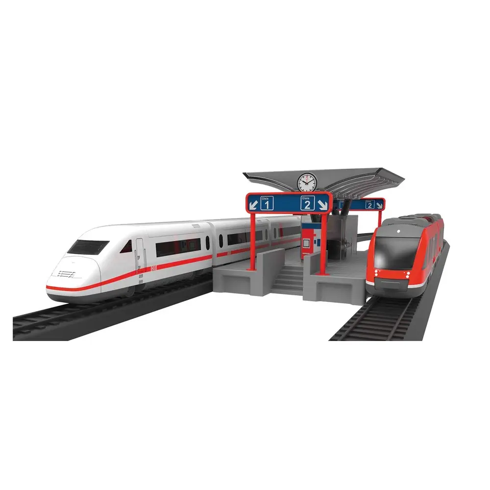 Quai de Gare avec fonctions lumineuses - Märklin my world 72213 - HO 1/87 - 250x110x100mm - 4