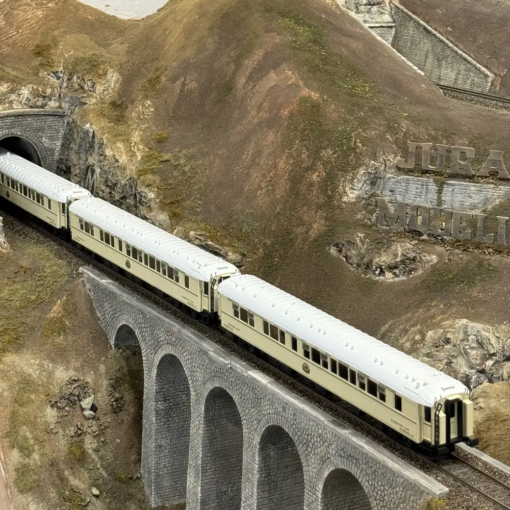 Set de 3 voitures lits S1 - LS Models 49139 - HO 1/87 - CIWL - Ep II - 2R - 8