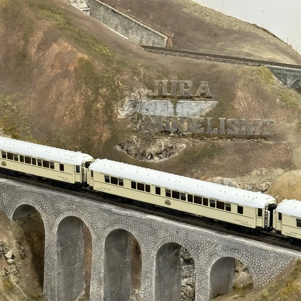 Set de 3 voitures lits S1 - LS Models 49139 - HO 1/87 - CIWL - Ep II - 2R - 7