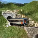 Voiture voyageurs VSE A9u, Corail, logo Nouille - LS Models E100 - HO 1/87 - SNCF - Ep IV - 2R - 6