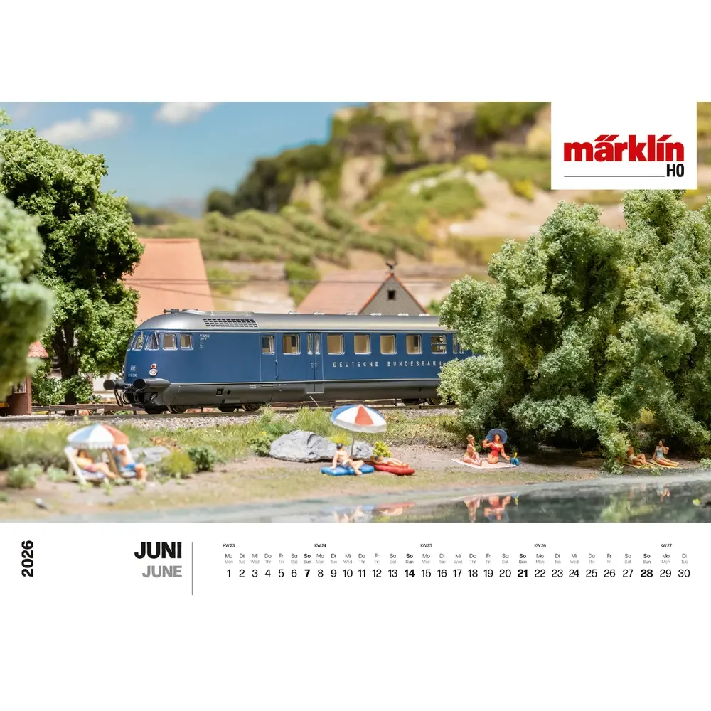 Calendrier mural Märklin/Trix 2026 - Märklin 19726 - 4
