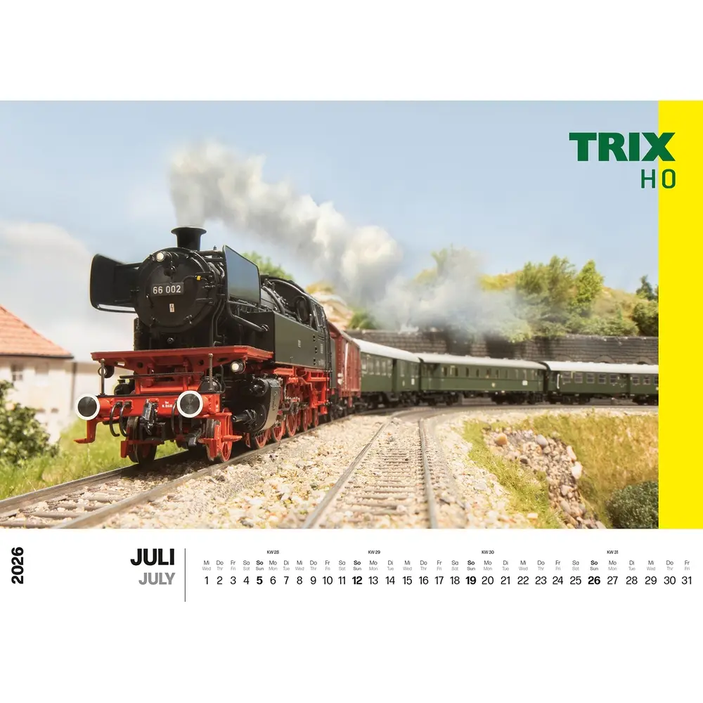 Calendrier mural Märklin/Trix 2026 - Märklin 19726 - 5