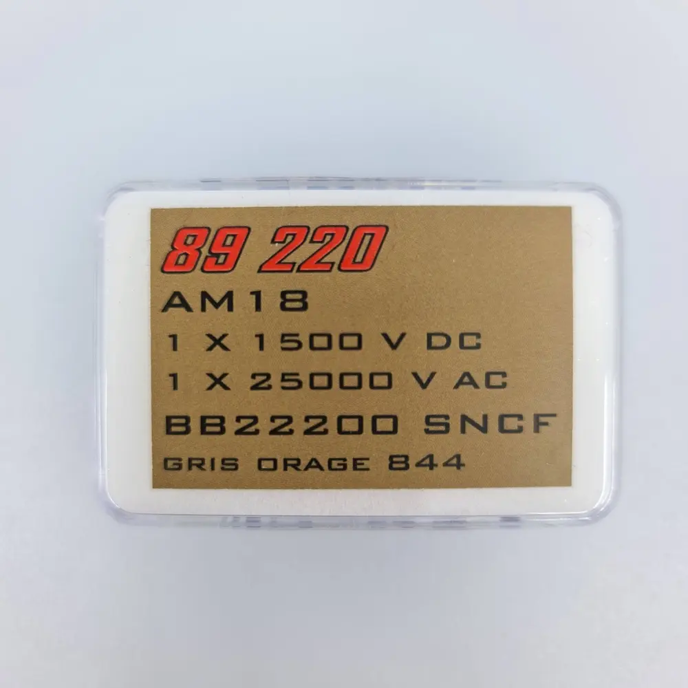 2 Pantographes AM18 pour BB 22200 - LS MODELS 89220 - SNCF - HO : 1/87 - 2