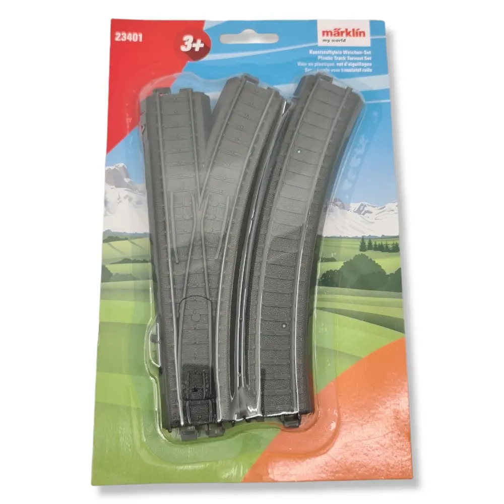 Set rails & aiguillages - Märklin my world 23401 - HO 1/87 - 2