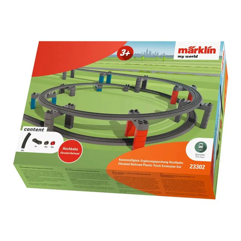 Coffret de complément « Chemin de fer aérien » - Märklin My World 23302 - HO 1/87 - 2