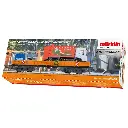 Wagon plat à rebords bas Rlmms, chargement service communal - Märklin Start Up 00740-03 - HO 1/87 - 3R - 2