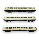 Set de 3 voitures lits S1 - LS Models 49139 - HO 1/87 - CIWL - Ep II - 2R - 2