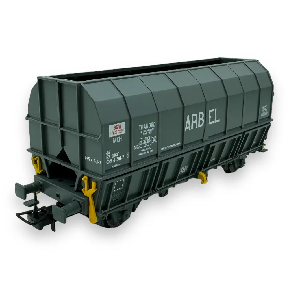 Set de 10 wagons trémies ARBEL - Makette 4740 - HO 1/87 - SNCF - Ep IV - 2R - 2