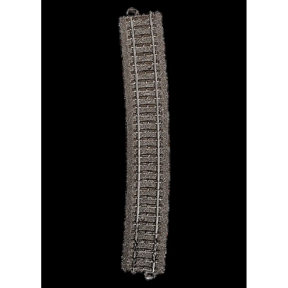 Rail courbe R9 12,1° Marklin 24912 - Rayon 1114,6 mm - HO 1/87 - Code 83 - Voie C - 2