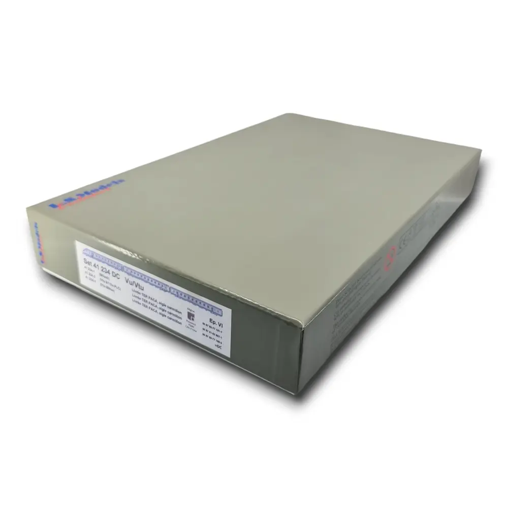 3 voitures TER PACA - Ls Models 41234DC - HO 1/87 - 2R - SNCF - EP VI - 4