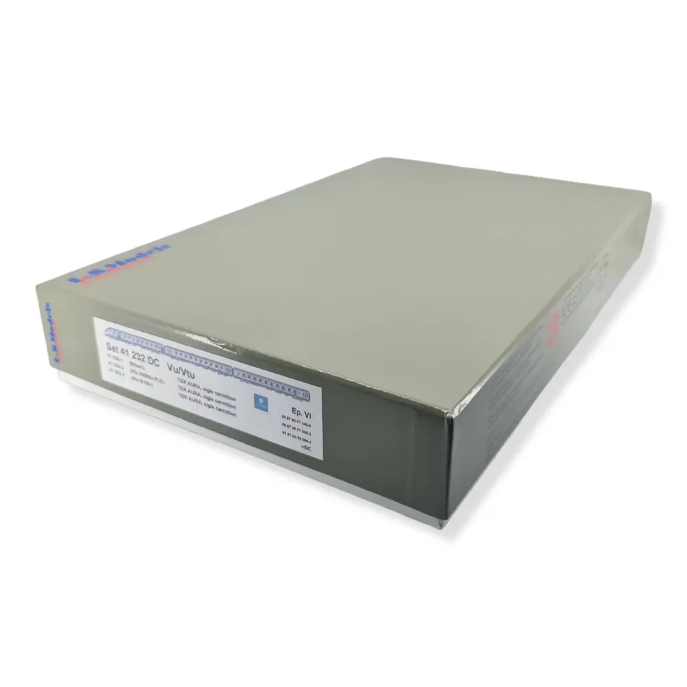 Set de 3 voitures voyageurs TER AURA - LS Models 41232DC - HO 1/87 - SNCF - Ep VI - 2R - 4