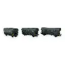 Set de 3 Wagons Trémies ARBEL - MAKETTE 4741 - HO 1/87 - SNCF - EP IV - 2R - 2