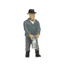 7 figurines travailleuses et 1 mouton - Makette 2518 - HO 1/87 - 4