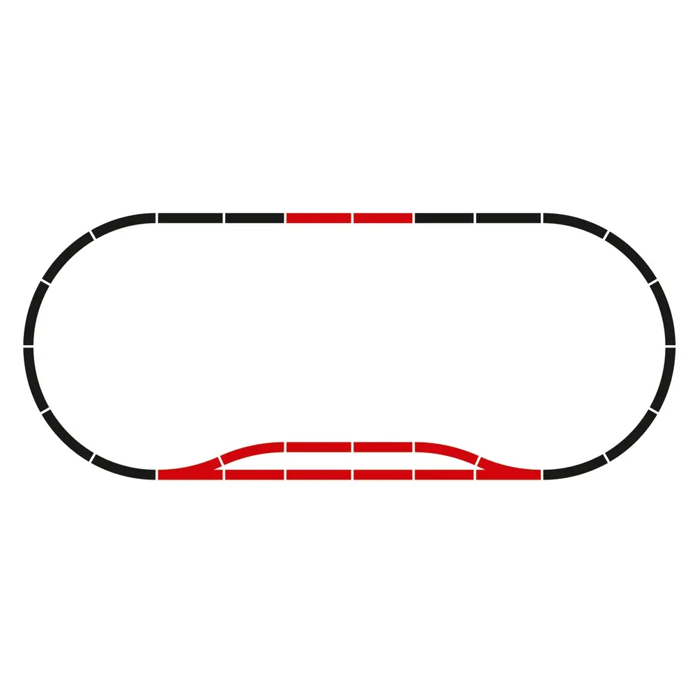 Coffret d'extension C2 - Marklin 24902 - HO 1/87 - Code 83 - Voie C - 3R - 2