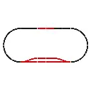 Coffret d'extension C2 - Marklin 24902 - HO 1/87 - Code 83 - Voie C - 3R - 2