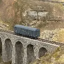 Wagon couvert EVS His parois renforcées "bande jaune" - LS Models 30677 - HO 1/87 - SNCF - Ep V - 2R - 5