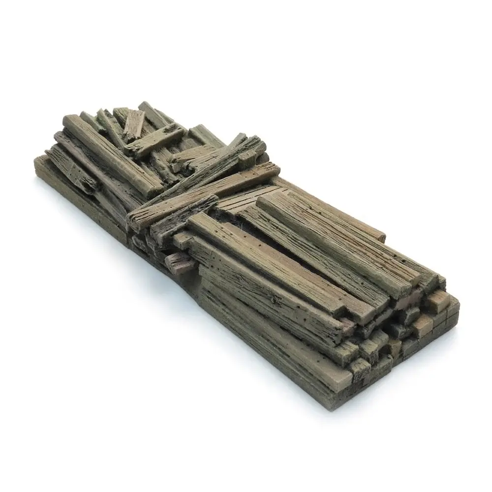 Cargaison : vieilles traverses pour wagon de sable - Artitec 28.125 - HO 1/87 - 5