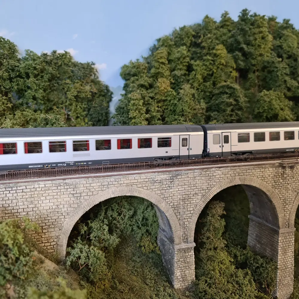 Set 2 Voitures VTU Pelliculage Croisière - Ls Models 40996 - HO 1/87 - SNCF - EP V - 4