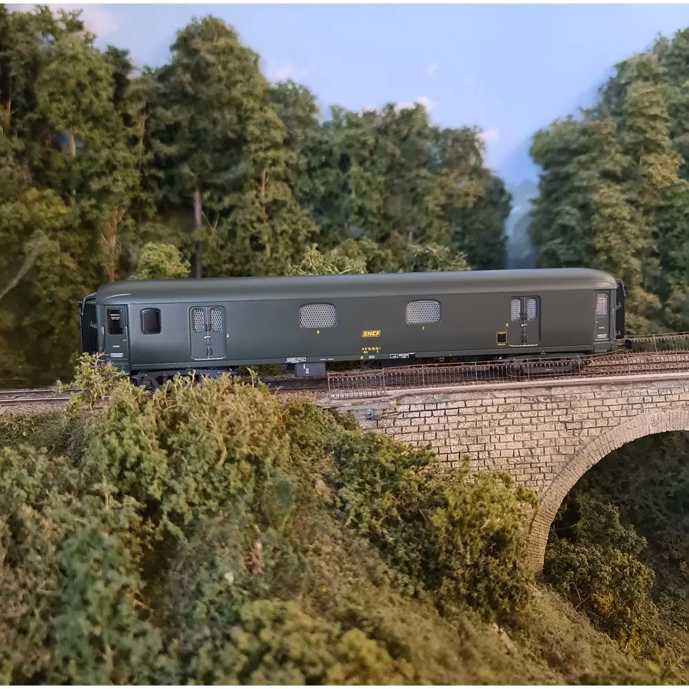 Fourgon à bagages - Ls Models 31202 - HO 1/87 - SNCF - EP IV - 5