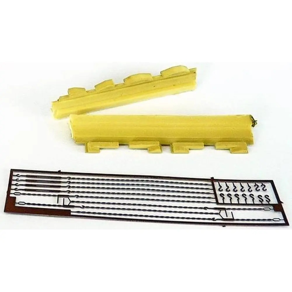 Set de Chaînes pour Arrimage de Chars ou Véhicules sur Wagons - Artitec 387300 - HO : 1/87  - 4