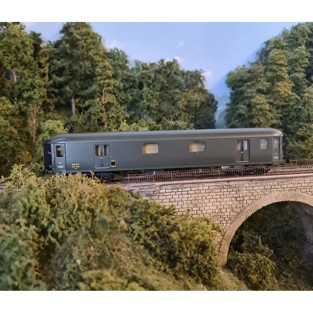 Fourgon à bagages - Ls Models 31200 - HO 1/87 - SNCF - EP III - 5