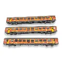 Set 3 Voitures VTU Languedoc Roussillon Carmillon - LS MODELS 41210 - HO - SNCF - EP VI - 3