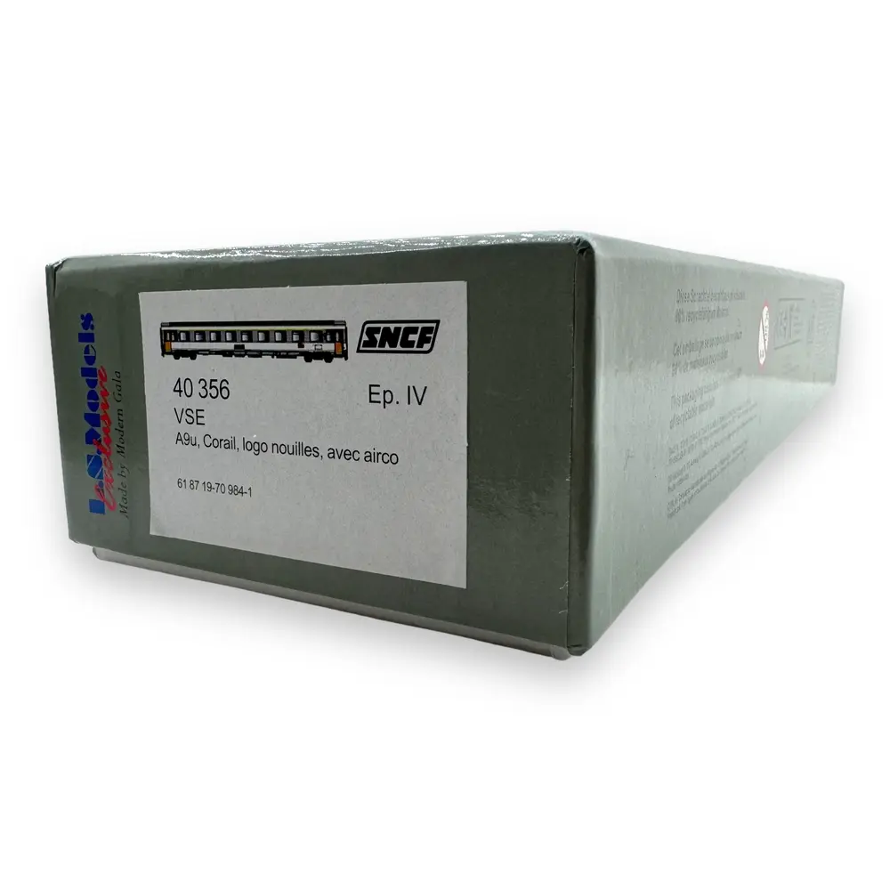Voiture voyageurs corail VSE A9u - Ls Models 40356 - HO 1/87 - SNCF - IV - 4