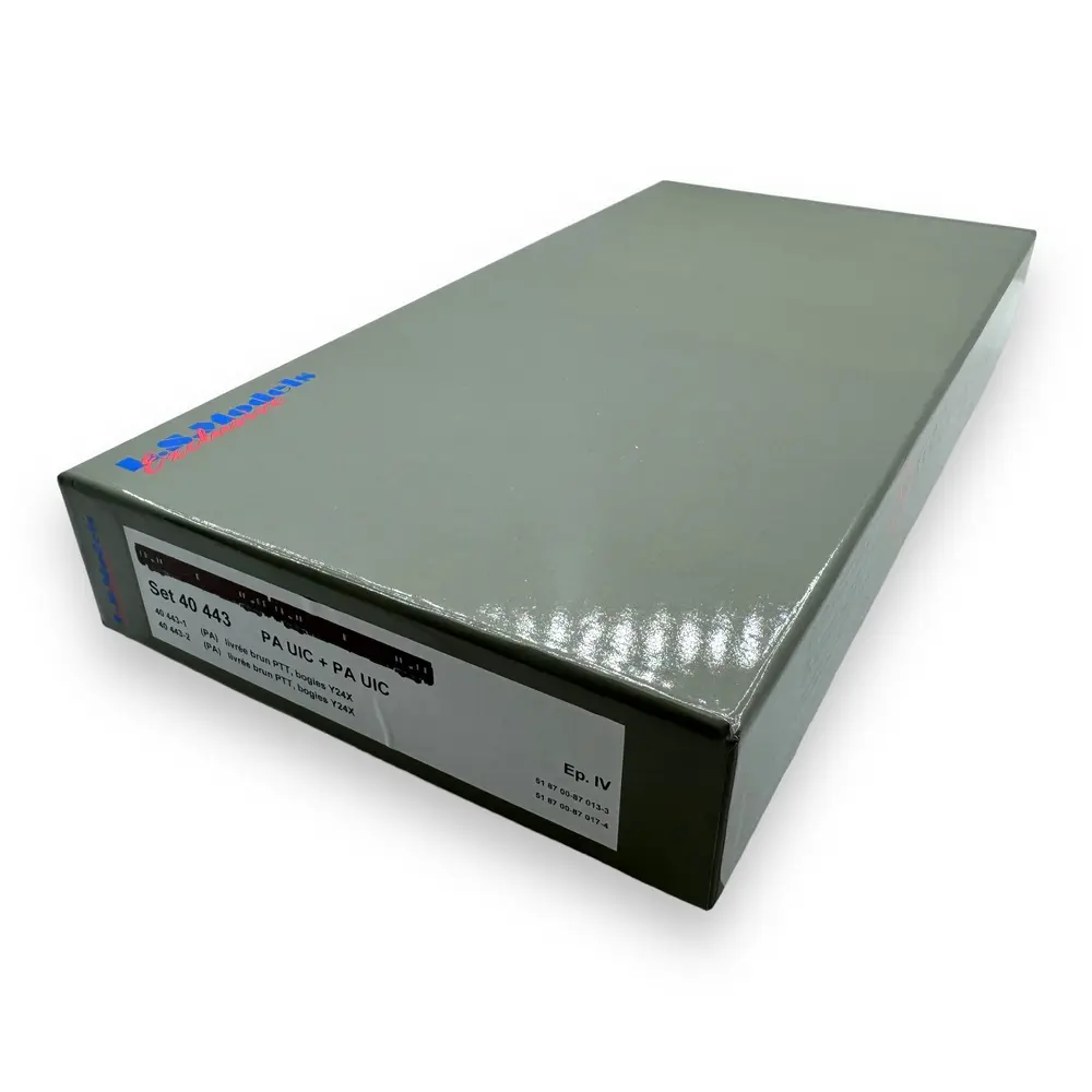 Set de 2 voitures postales PA UIC - LS Models 40443 - HO 1/87 - SNCF - Ep IV - 2R - 4