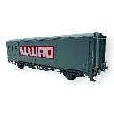 Wagon couvert EVS, Hbis, gris, parois planes "MAURO" - LS Models 30692 - HO 1/87 - SNCF - Ep IV-V - 2R - 2