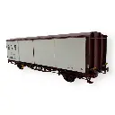 Wagon couvert EVS, Hs, blanc/brun, parois planes - LS Models 30690 - HO 1/87 - SNCF - Ep IV - 2R - 2