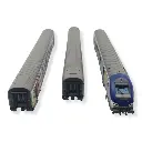 Set de 3 voitures TER Alsace - LS Models 41231DC - HO 1/87 - SNCF - EP VI - 2R - 3