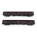 Set de 2 voitures postales PA UIC - LS Models 40443 - HO 1/87 - SNCF - Ep IV - 2R - 3