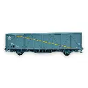 Wagon couvert EVS Hs parois renforcées "bande jaune" - LS Models 30671 - HO 1/87 - SNCF - Ep IV - 2R - 3
