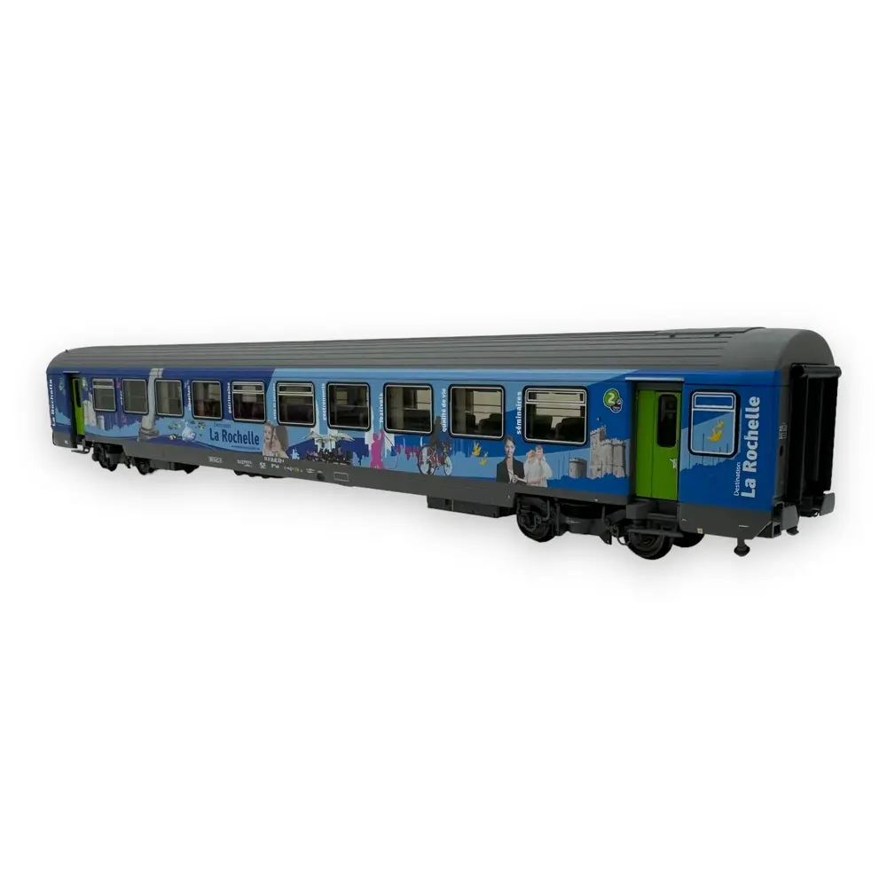 Set de 3 voitures Vtu B10, B11, B11, La Rochelle & Intercités - LS Models 41201 - HO 1/87 - SNCF - Ep VI - 2R - 7