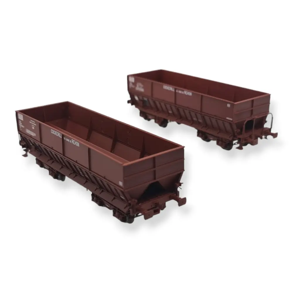Set 2 wagons tombereaux - LS Models 31114 - HO : 1/87 - SNCF - EP IV - 2