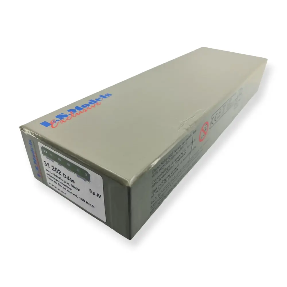 Fourgon à bagages - Ls Models 31202 - HO 1/87 - SNCF - EP IV - 4