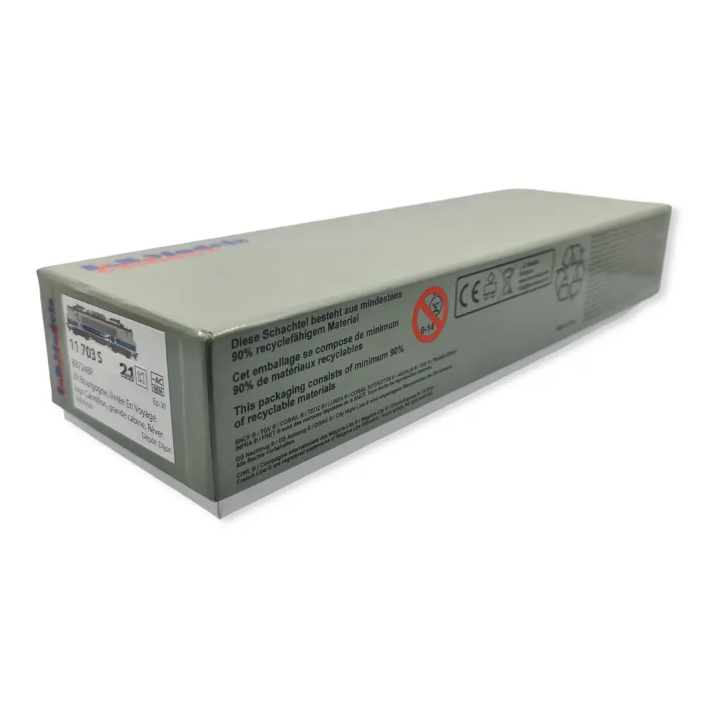 Locomotive électrique BB 7248R LS MODELS 11703S - HO 1/87 - SNCF - EP VI - 5