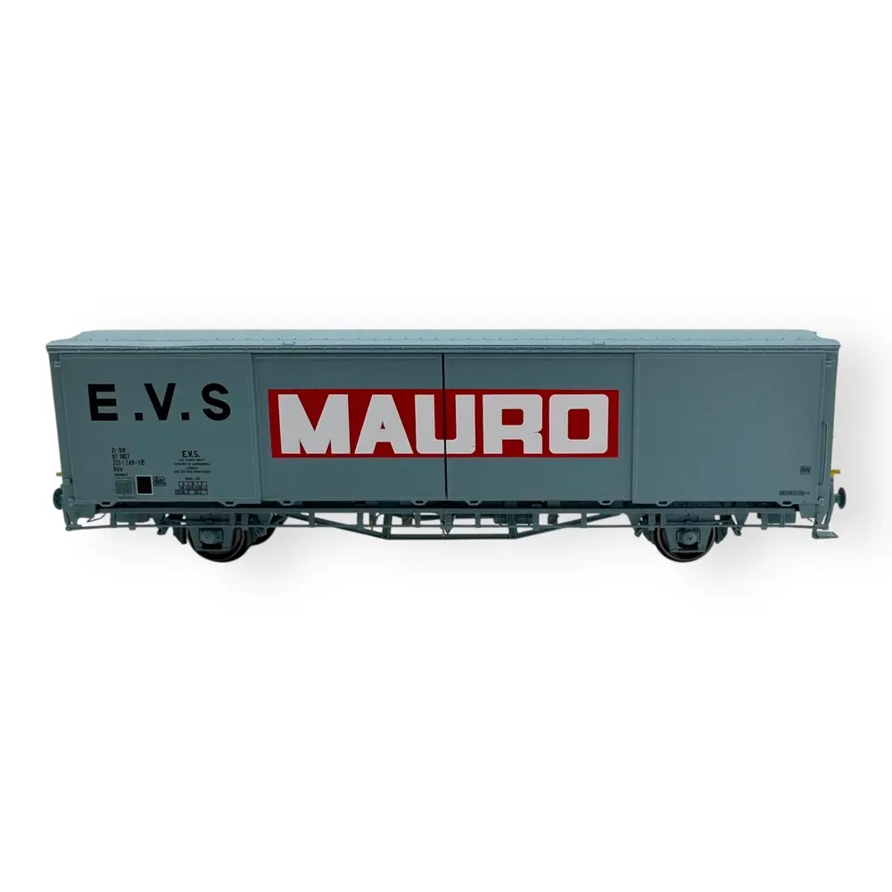 Wagon couvert EVS, Hbis, gris, parois planes "MAURO" - LS Models 30692 - HO 1/87 - SNCF - Ep IV-V - 2R - 3