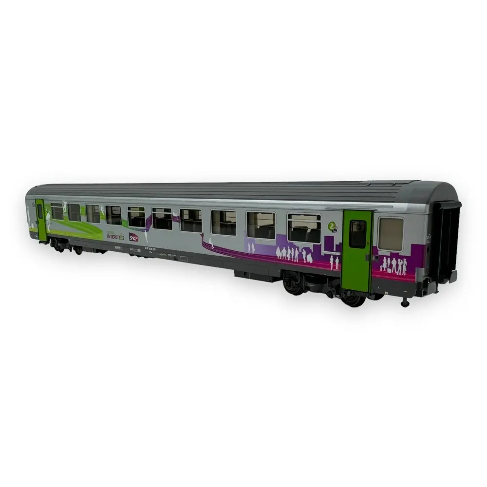 Set de 3 voitures Vtu B10, B11, B11, La Rochelle & Intercités - LS Models 41201 - HO 1/87 - SNCF - Ep VI - 2R - 4