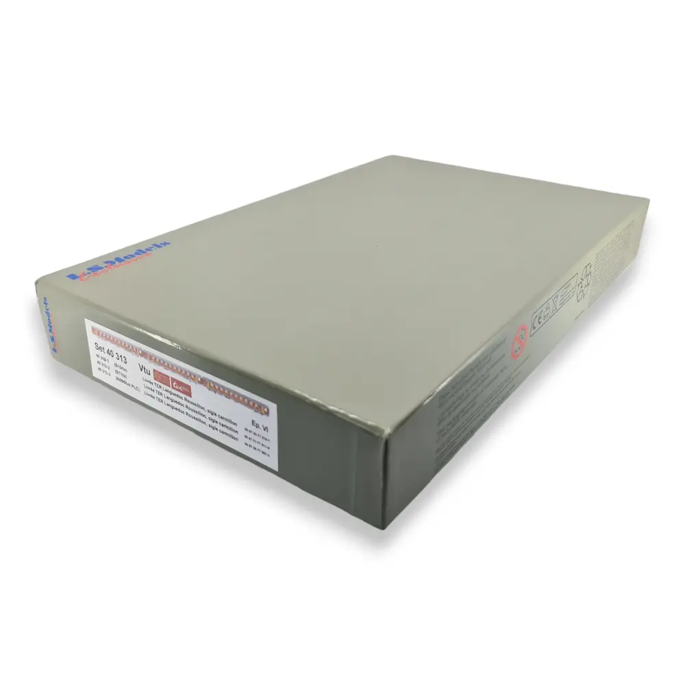 Set 3 Voitures VTU Languedoc Roussillon Carmillon - LS MODELS 40313 - HO SNCF - EP VI - 4